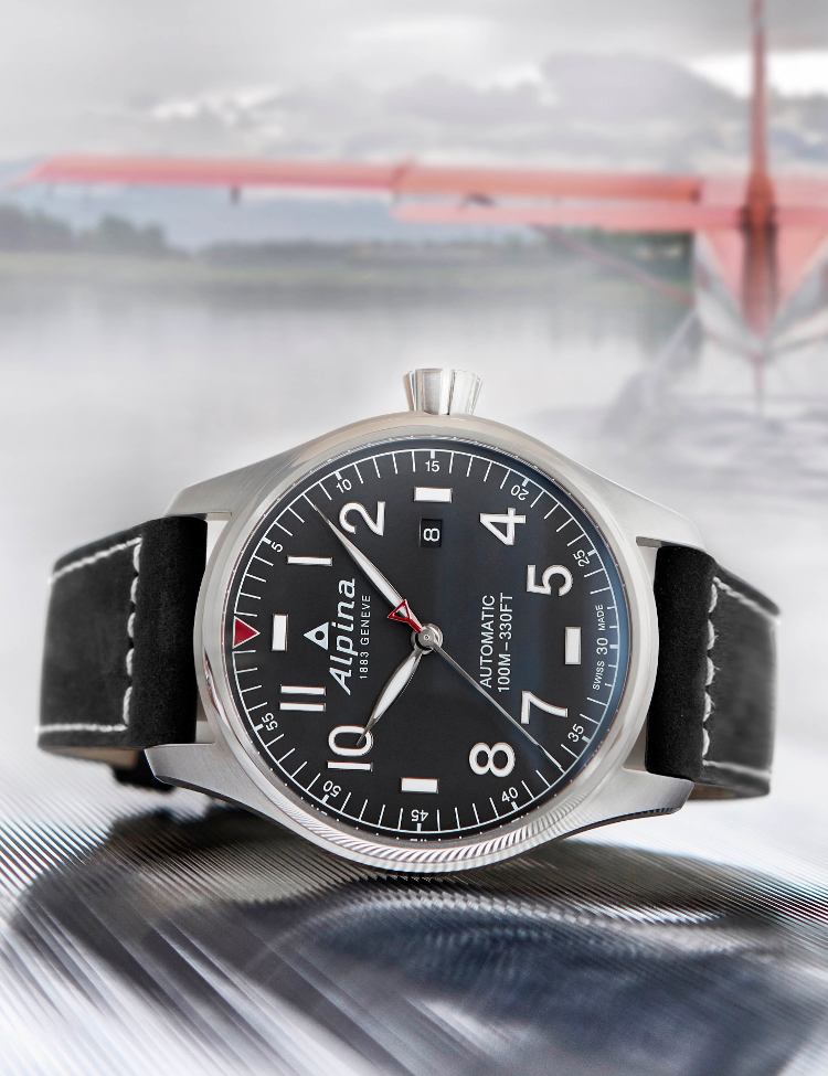 Automatic pilot. Купить часы Alpina Startimer Pilot.