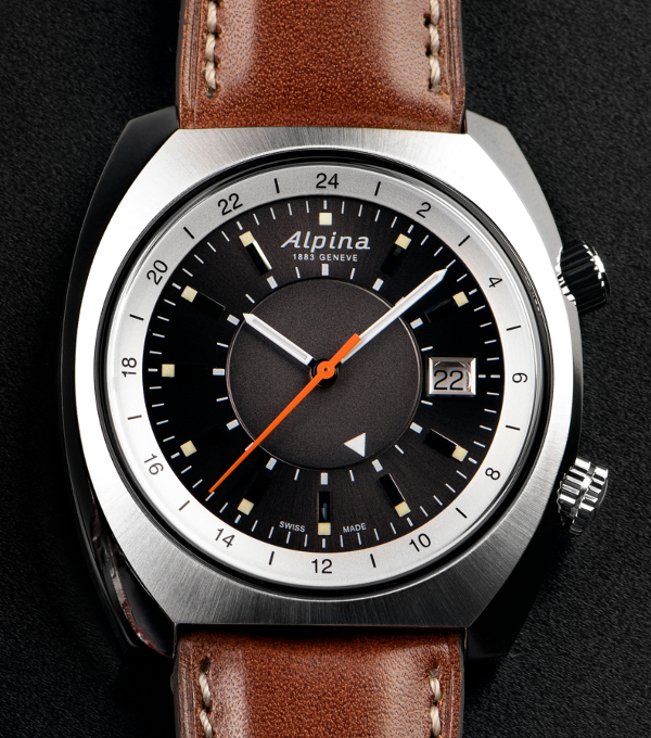 Uhren Köck Uhrenlexikon Bild Weltzeitindikation Alpina Startimer Pilot Heritage GMT