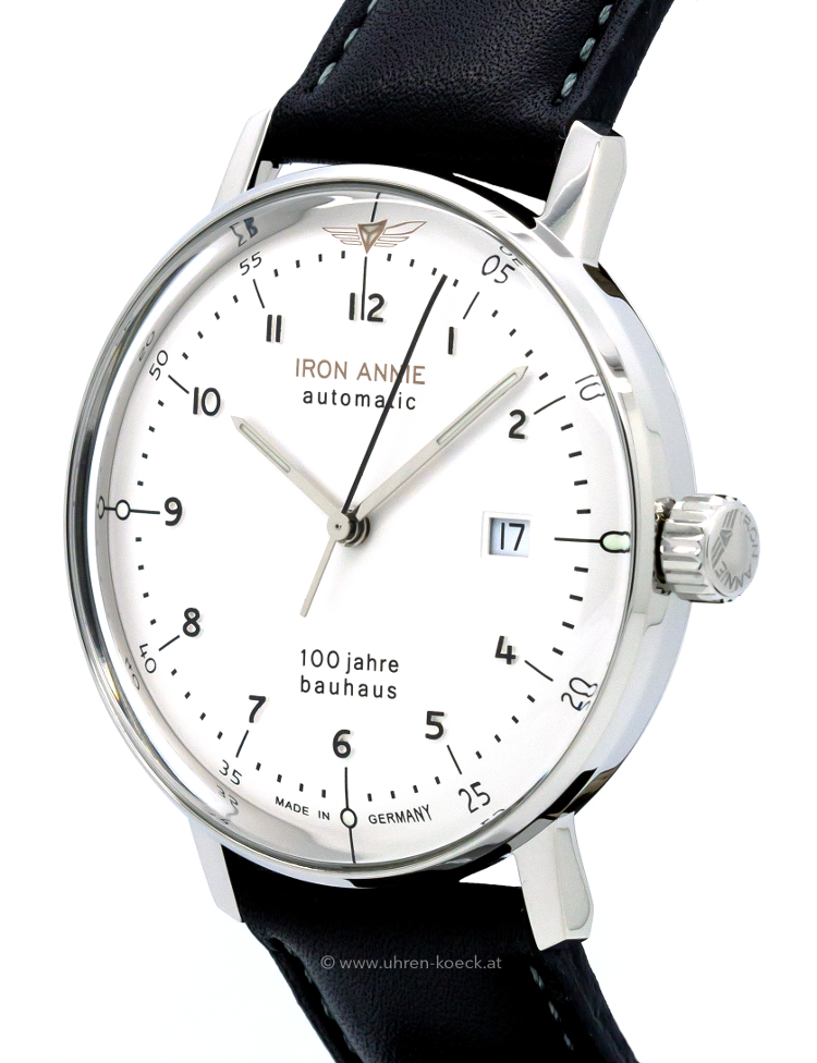 IRON-ANNIE 100 JAHRE BAUHAUS AUTOMATIK – Uhren Köck, mechanische Uhren  online kaufen