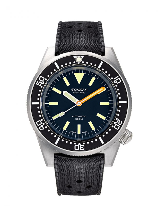 SQUALE 1521 MILITAIRE BLASTED 50 ATMOS 1521MILIBL.HT