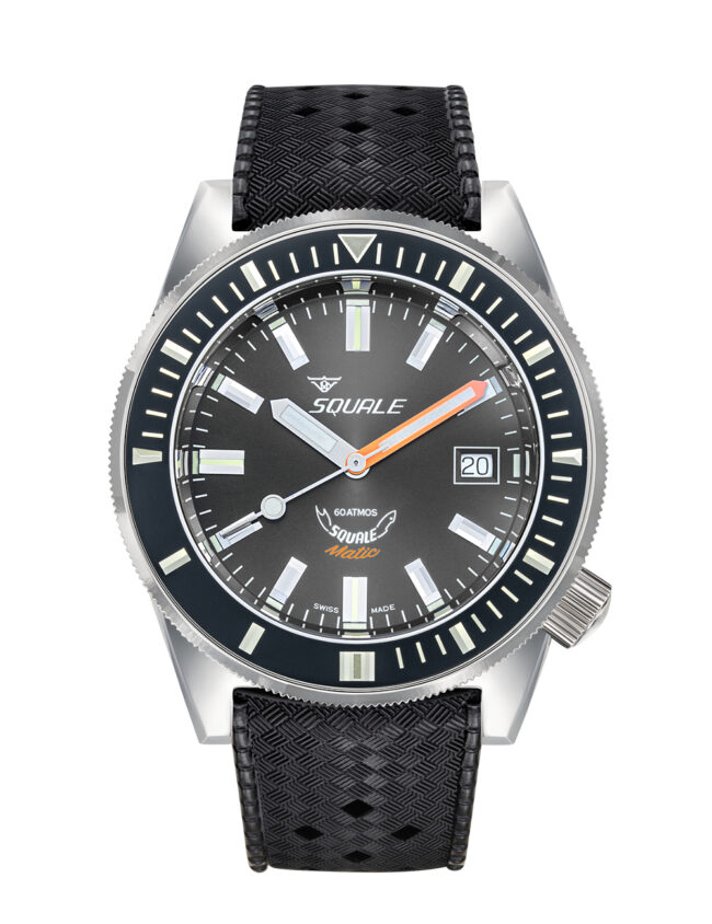 SQUALE MATIC GREY RUBBER 60 ATMOS MATICXSA.HT