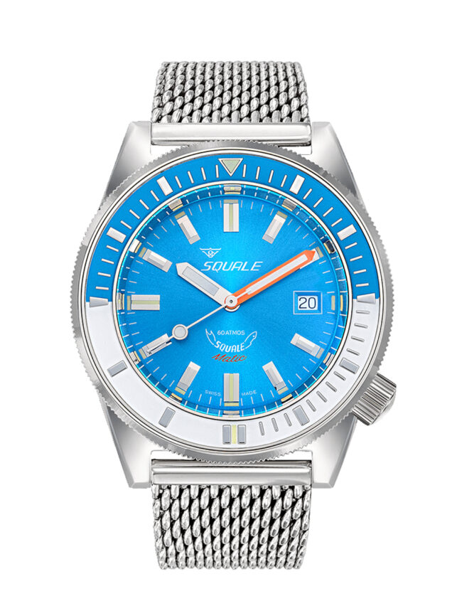 SQUALE MATIC LIGHT BLUE MESH MATICXSE.ME22