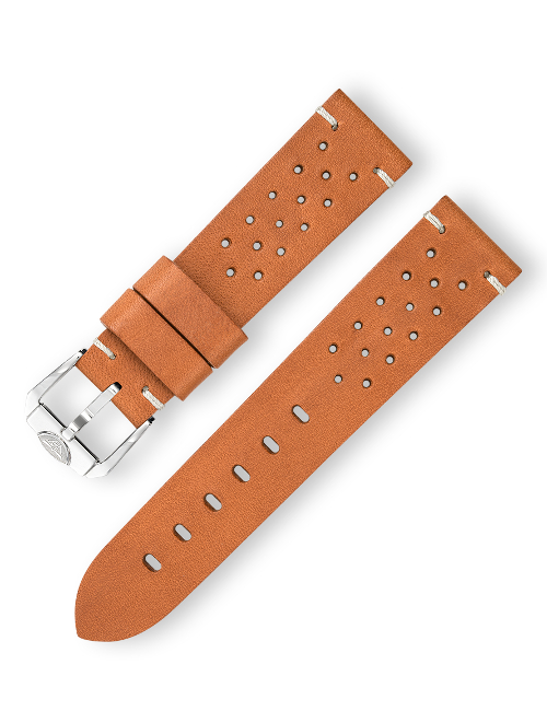 SQUALE-Perforated-Vintage-Leather-Strap-22mm-CINU1565CM